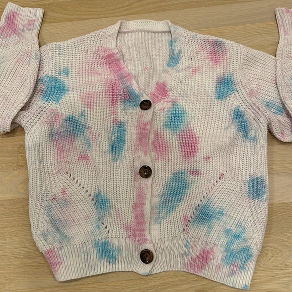 Hand made! Tie dye sweater. - Picture 2 of 3